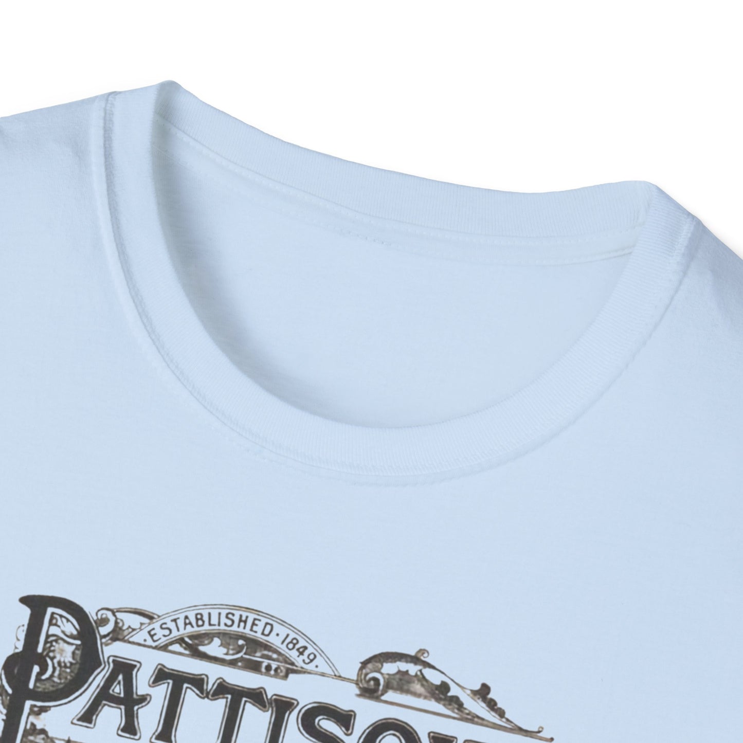 Pattison's Whiskey Graphic T-Shirt - Unisex Vintage Style Tee for Whiskey Lovers