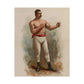 Vintage Champion Pugilist John Sullivan Poster - Old School Male 