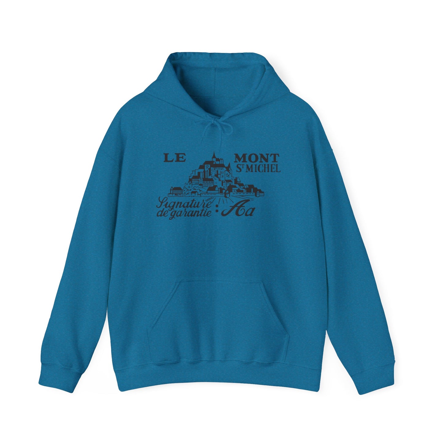 Mount St Michael Unisex Hoodie - Cozy 50% Cotton Sweatshirt with Kangaroo Pocket