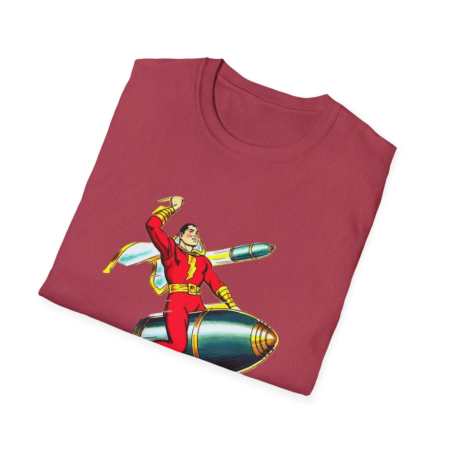 Vintage-Inspired Comic Graphic Unisex Soft T-Shirt