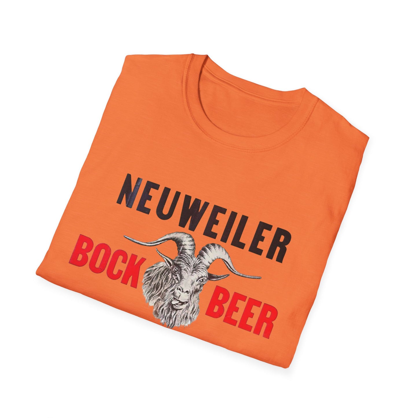 Neuweiler Bock Beer Softstyle Tee: Comfort, Cotton, and a Side of Chuckles!