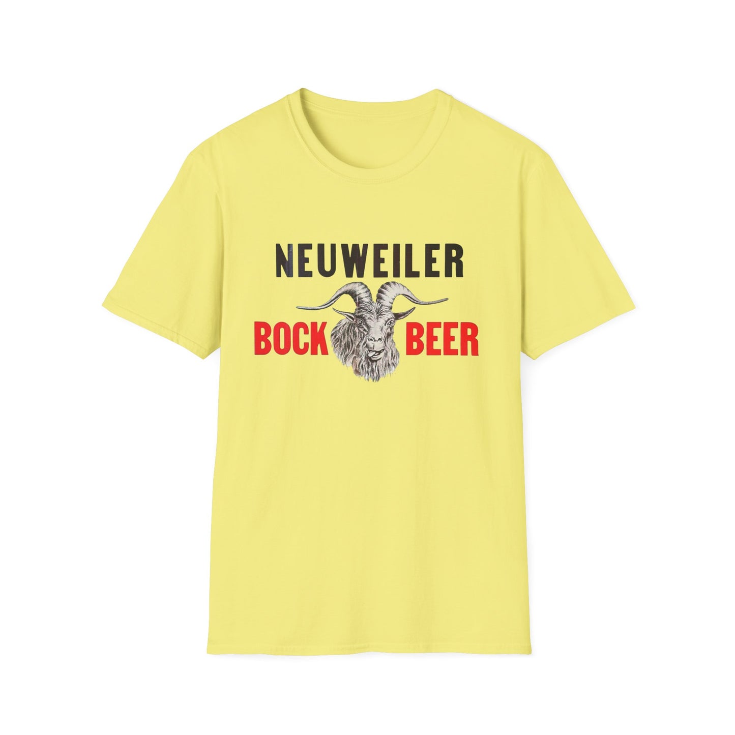 Neuweiler Bock Beer Softstyle Tee: Comfort, Cotton, and a Side of Chuckles!