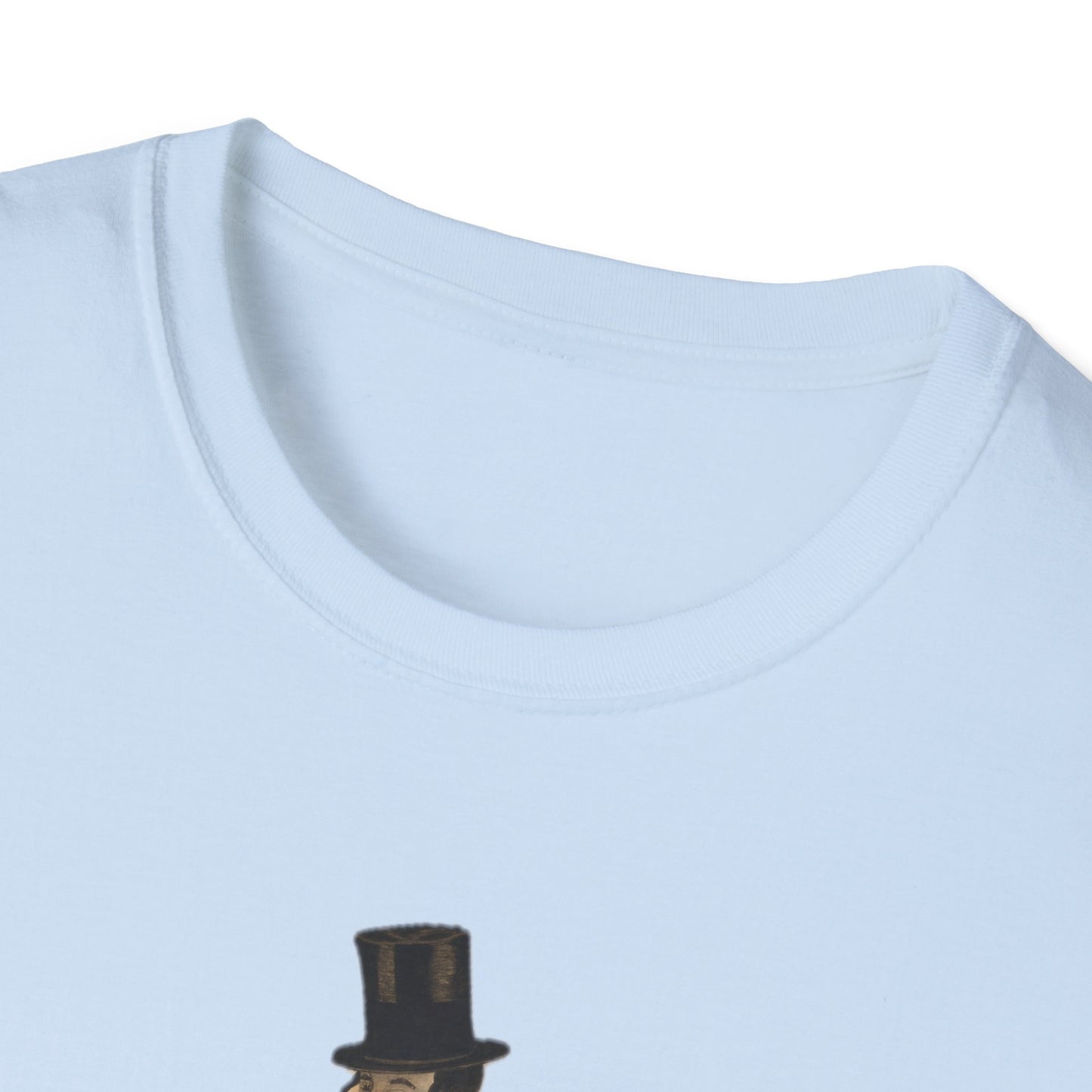 Retro Top Hat Gentleman's Unisex Tee