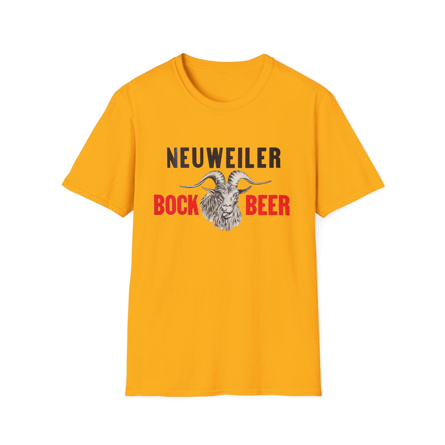 Neuweiler Bock Beer Softstyle Tee: Comfort, Cotton, and a Side of Chuckles!