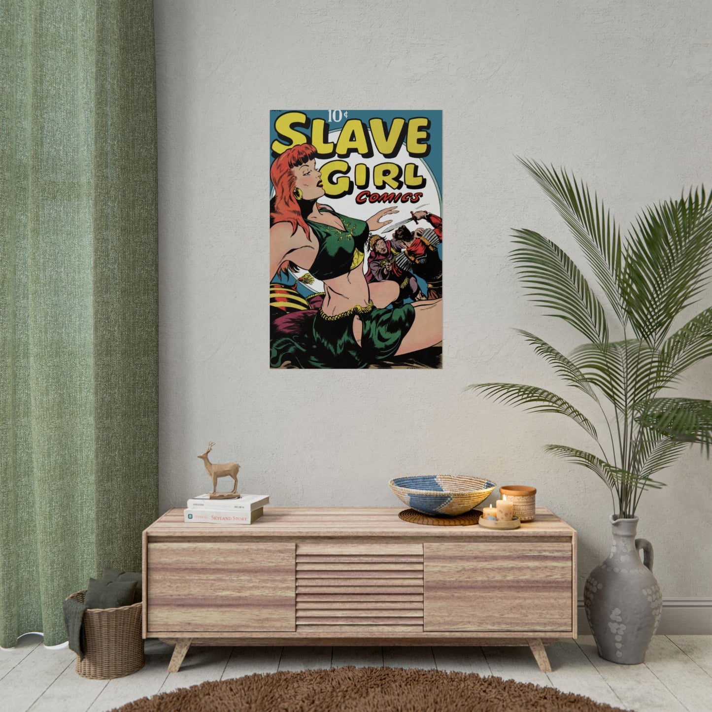 Slave Girl Comic Cover Rolled Poster