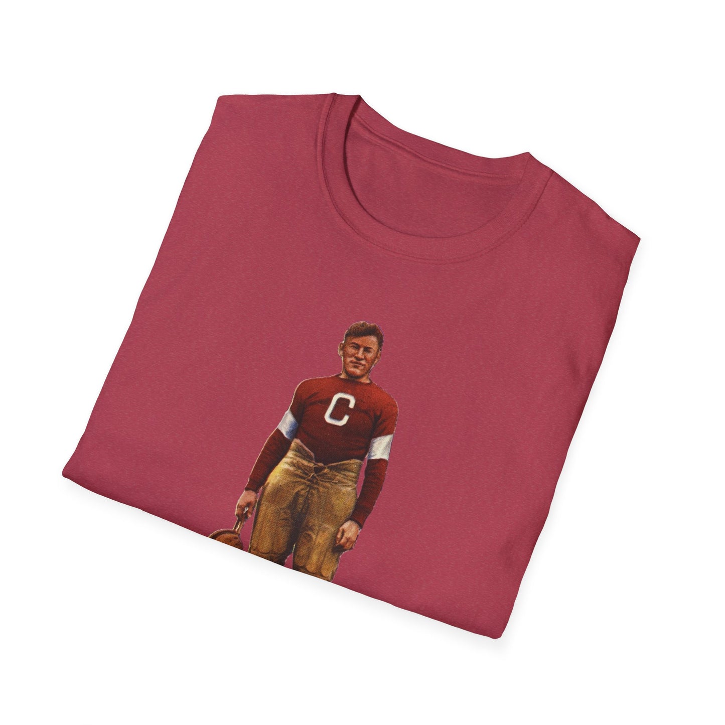 Vintage Jim Thorpe Football Legend Unisex Softstyle Tee