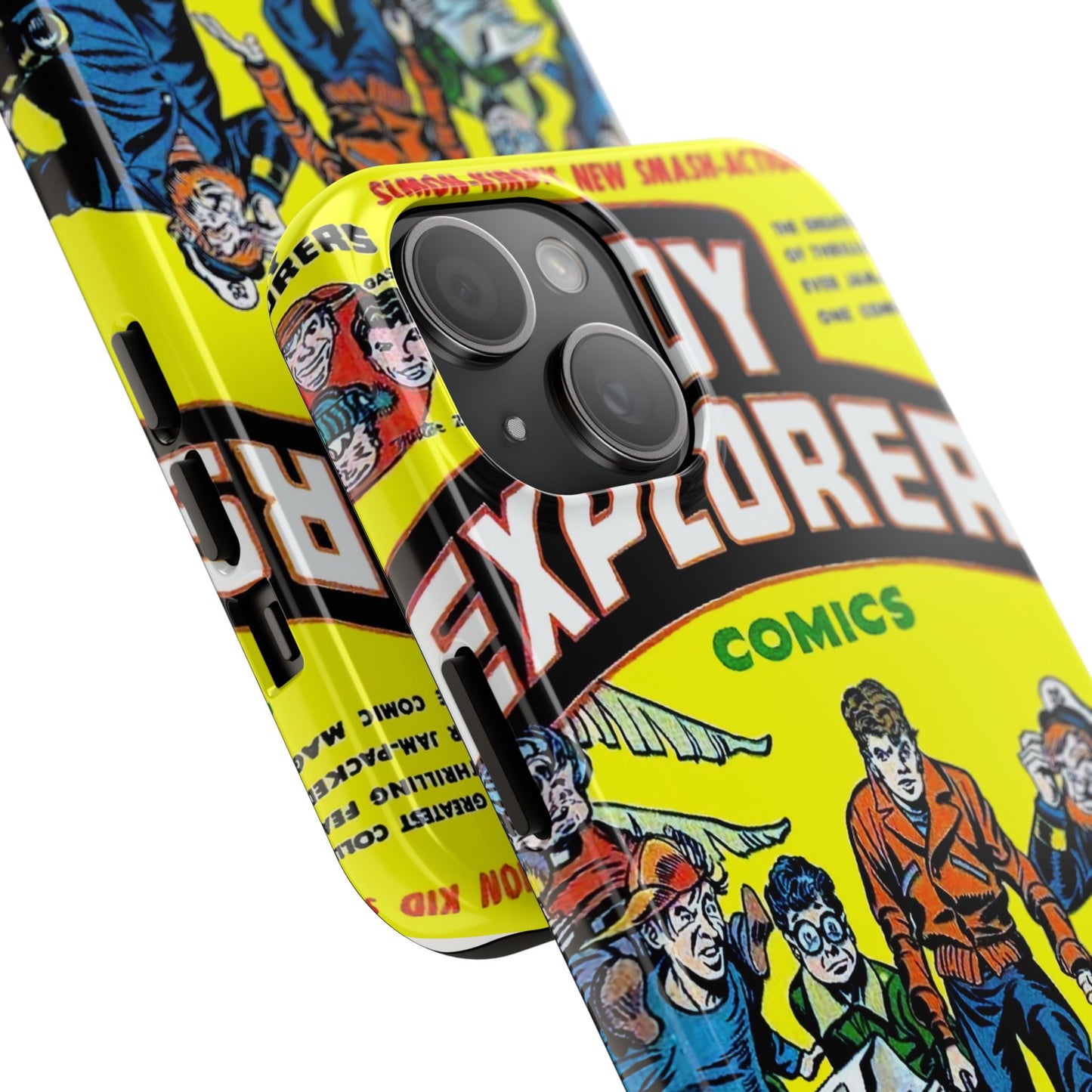 Vintage Comic Book Cover Rugged Phone Cases