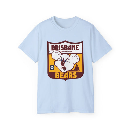 Brisbane Bears Unisex Ultra Cotton Tee - Old School Male 