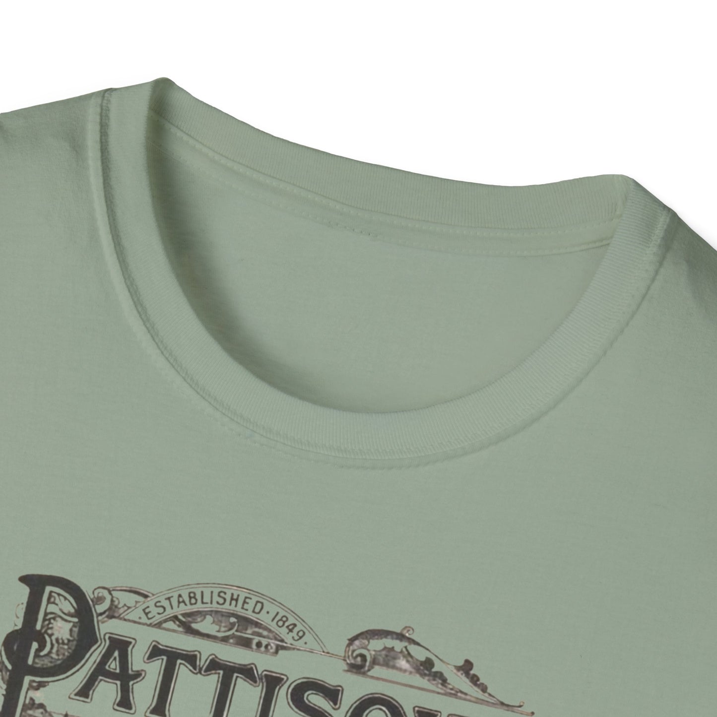 Pattison's Whiskey Graphic T-Shirt - Unisex Vintage Style Tee for Whiskey Lovers