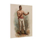 Vintage Champion Pugilist John Sullivan Poster