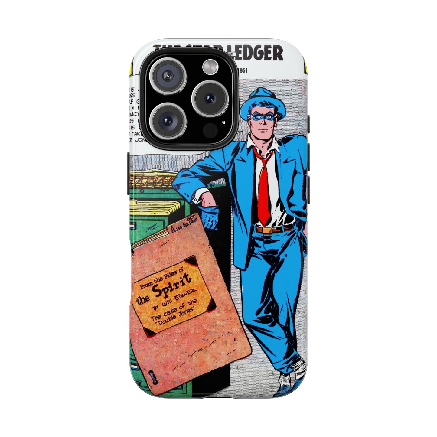 Vintage Spirit Comic Cover Durable Phone Cases - Old School Male 