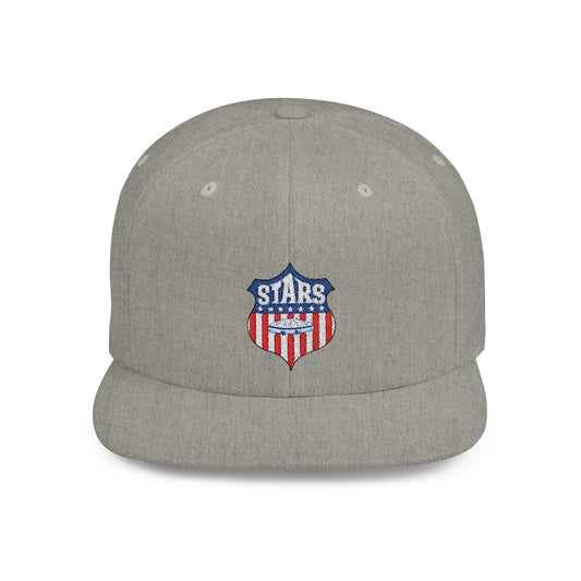 Houston Stars Retro Logo SnapBack Hat - Old School Male 