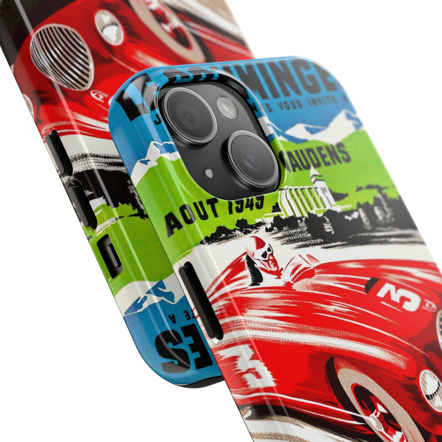 Vintage Racing Tough Phone Cases