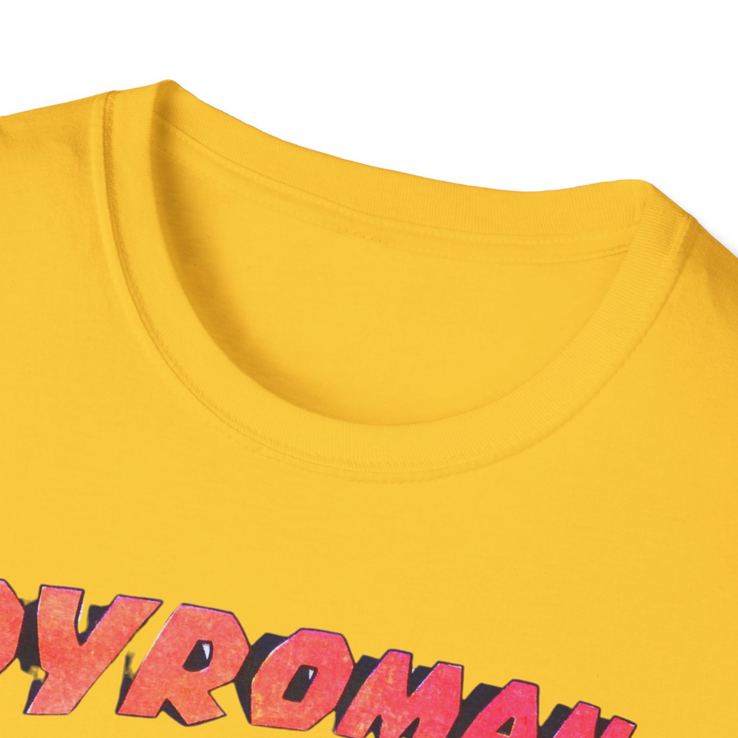 Retro Pyroman Comic Character T-Shirt - 100% Cotton, Classic Fit, Perfect for Comic Fans