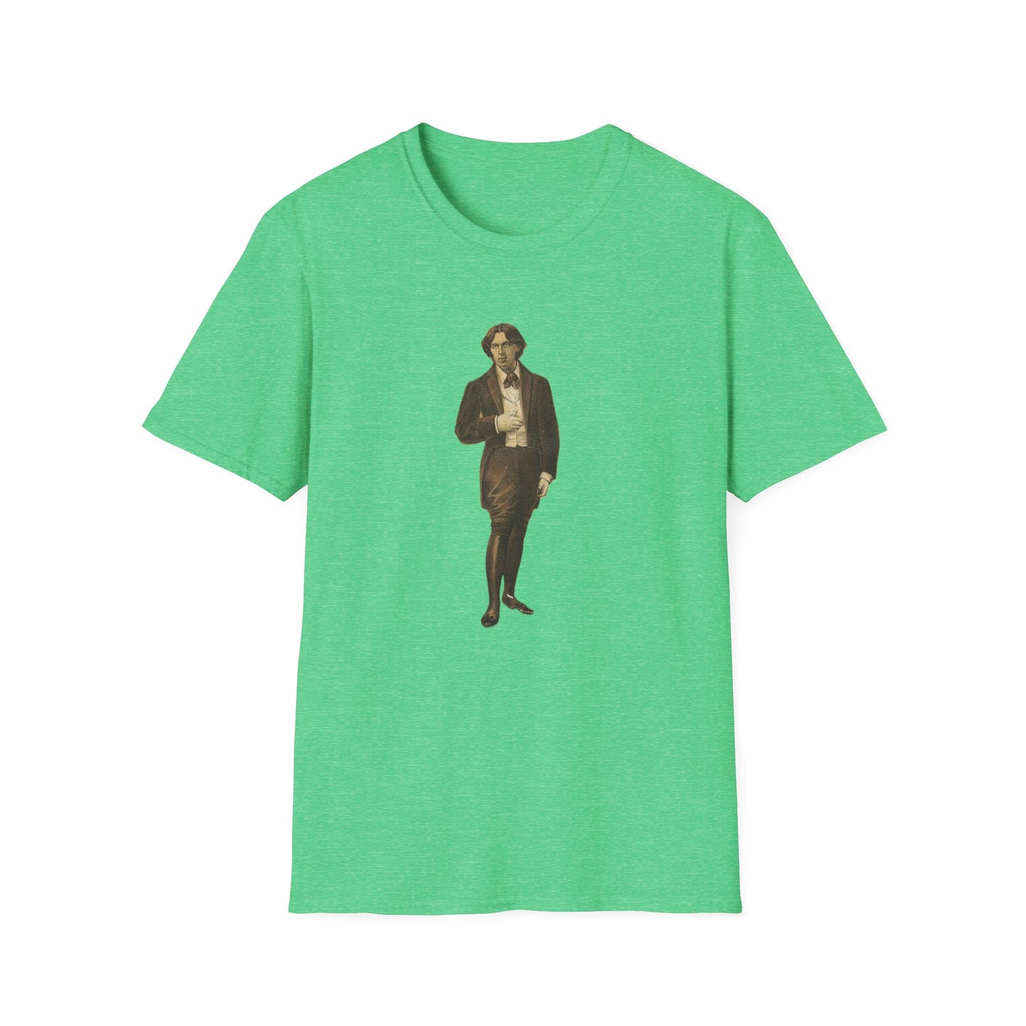 Classic Literary Icon T-Shirt - Old School Male 