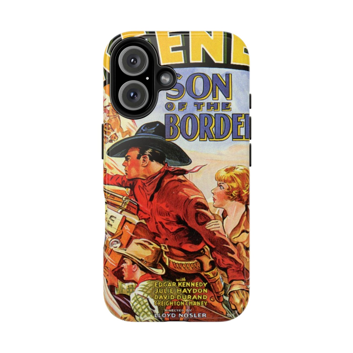 Rustic Heritage Western Tough Phone Cases - Old School Male 