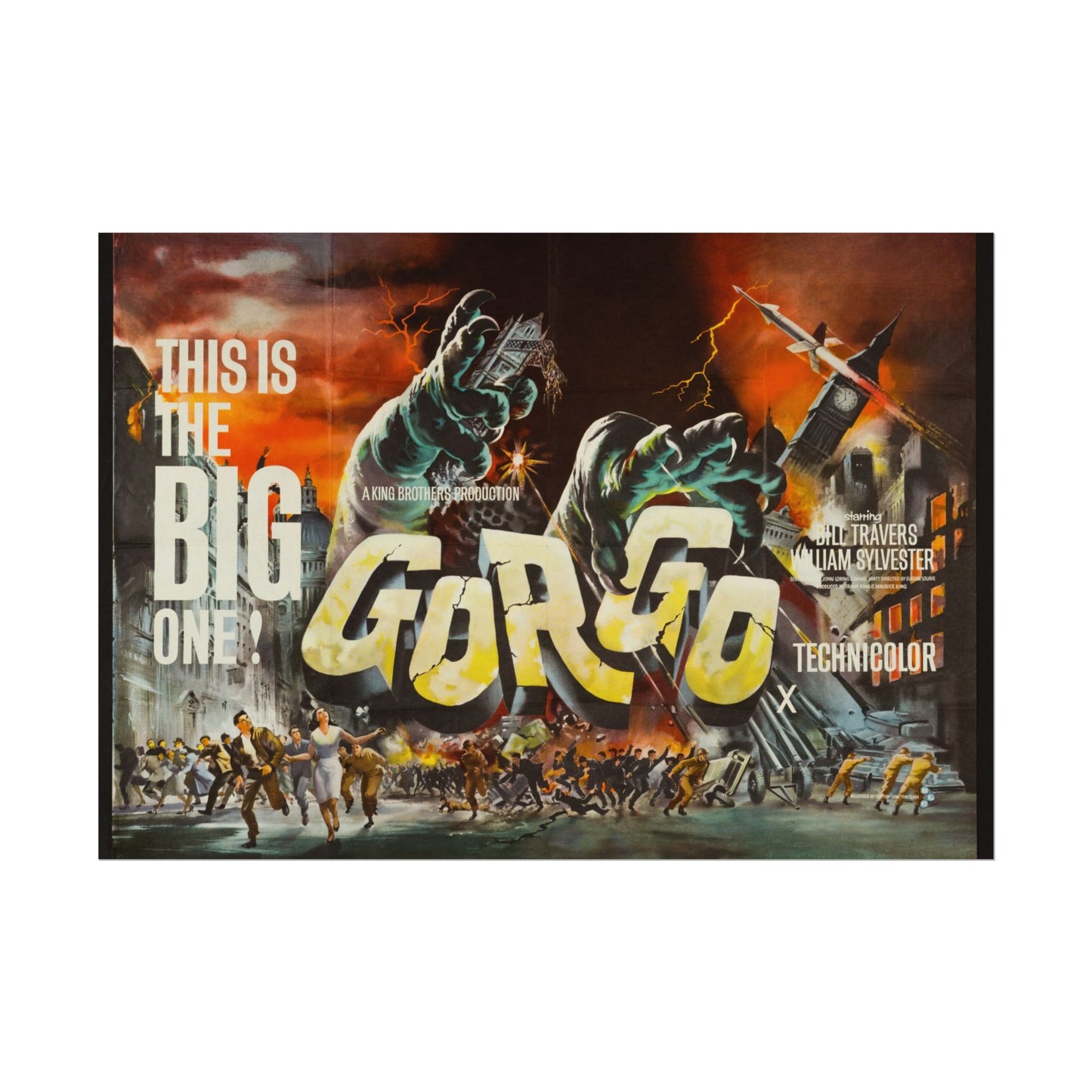 Poster Print - Gorgo Classic Film Poster