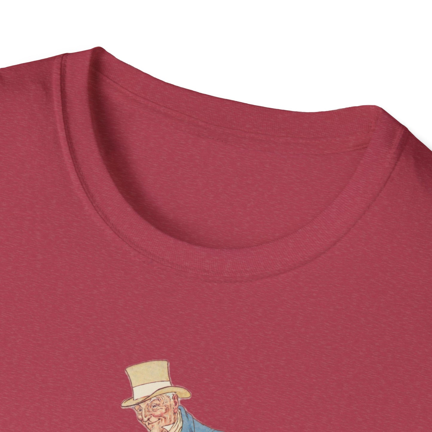 Nostalgic Grandfather-Granddaughter Chicken Feeding Tee