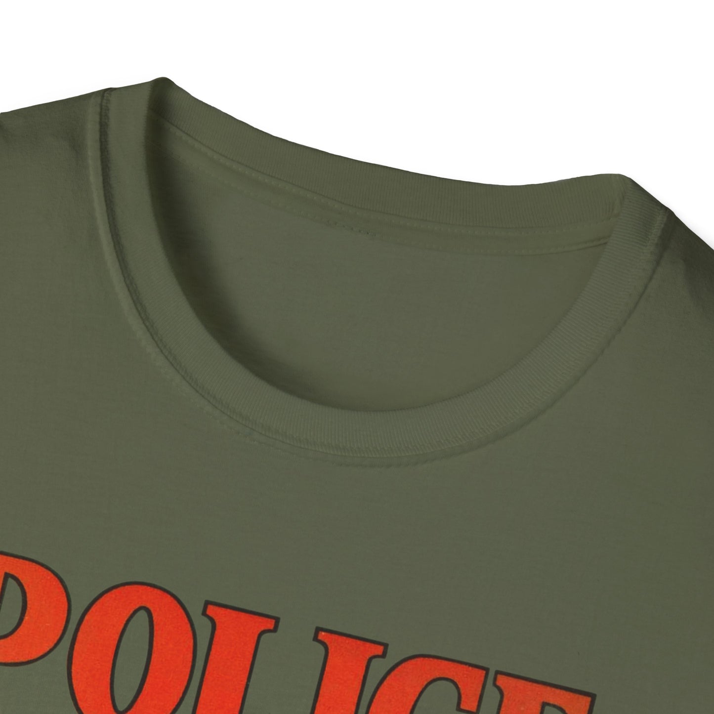 Vintage Retro Police Comics T-Shirt - 100% Cotton, Eco-Friendly, Perfect for Comic Fans