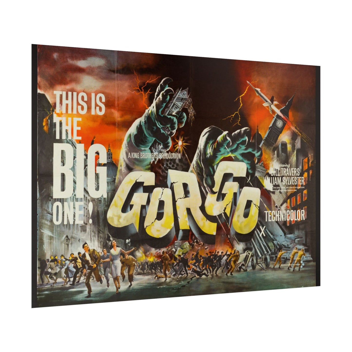 Poster Print - Gorgo Classic Film Poster