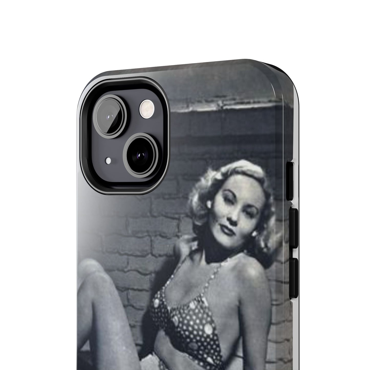 Retro Pinup Girl Tough Smartphone Cases - Old School Male 