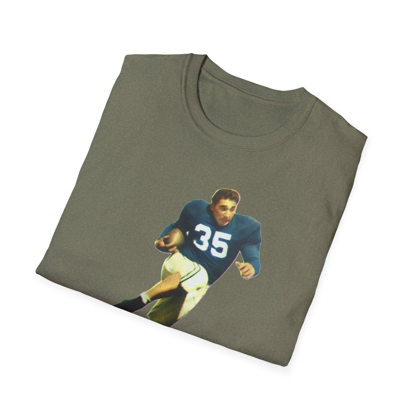 Vintage Alan Ameche Football Legend Unisex Softstyle Tee