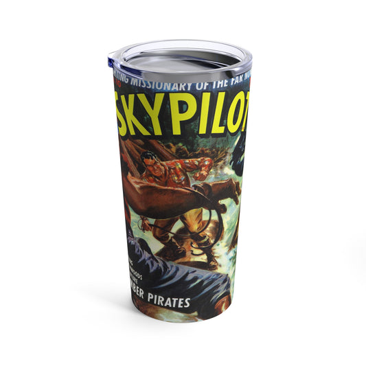 Retro Comic Book Tumbler - Old School Male 