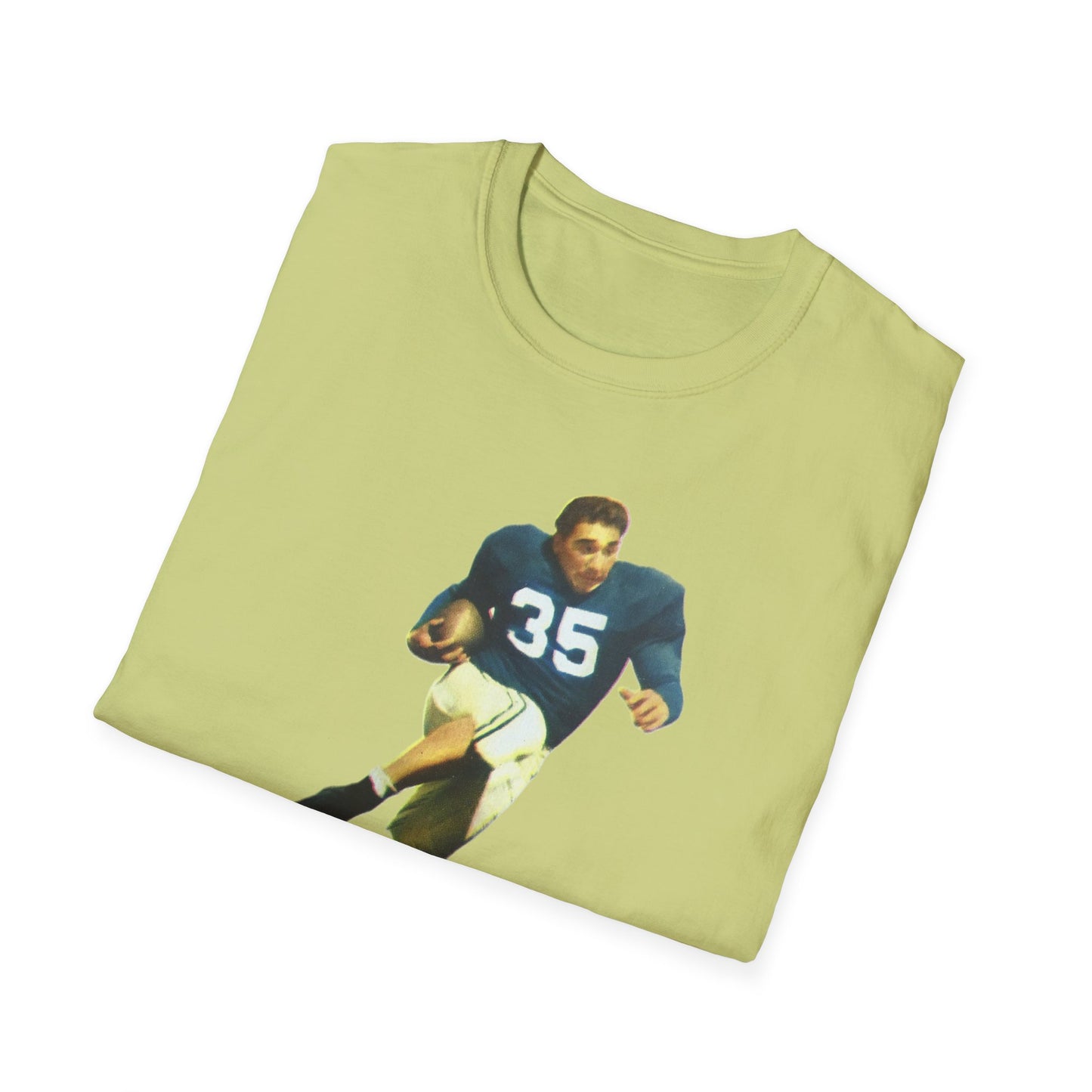 Vintage Alan Ameche Football Legend Unisex Softstyle Tee