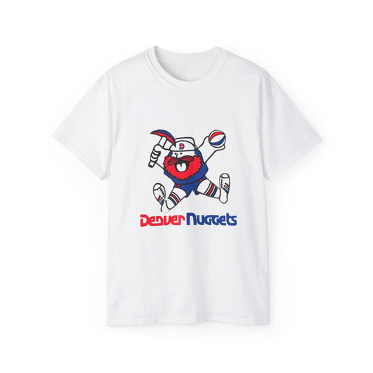 Retro Denver Nuggets Unisex Ultra Cotton Tee - Old School Male 