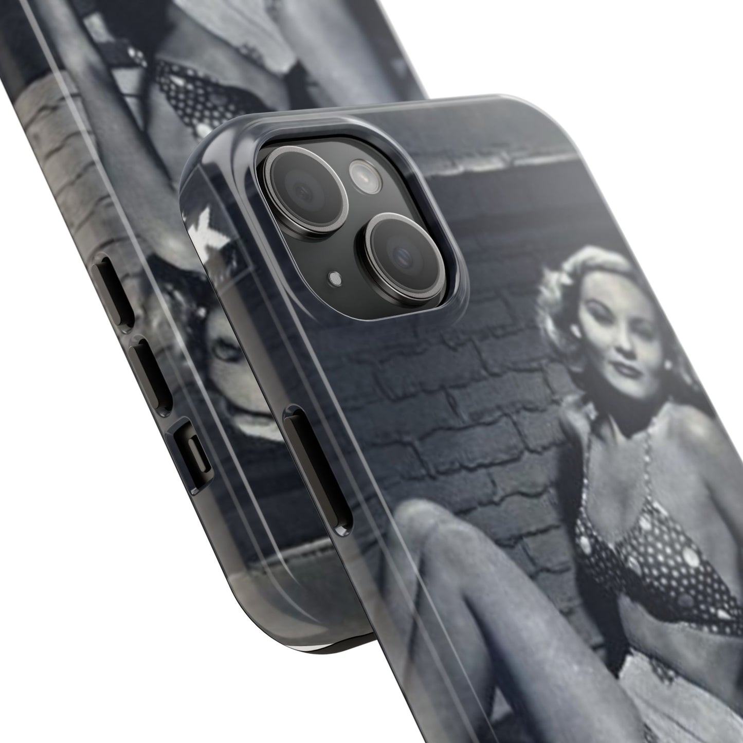 Retro Pinup Girl Tough Smartphone Cases