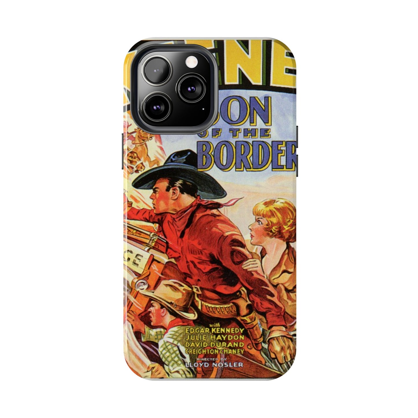 Rustic Heritage Western Tough Phone Cases - Old School Male 