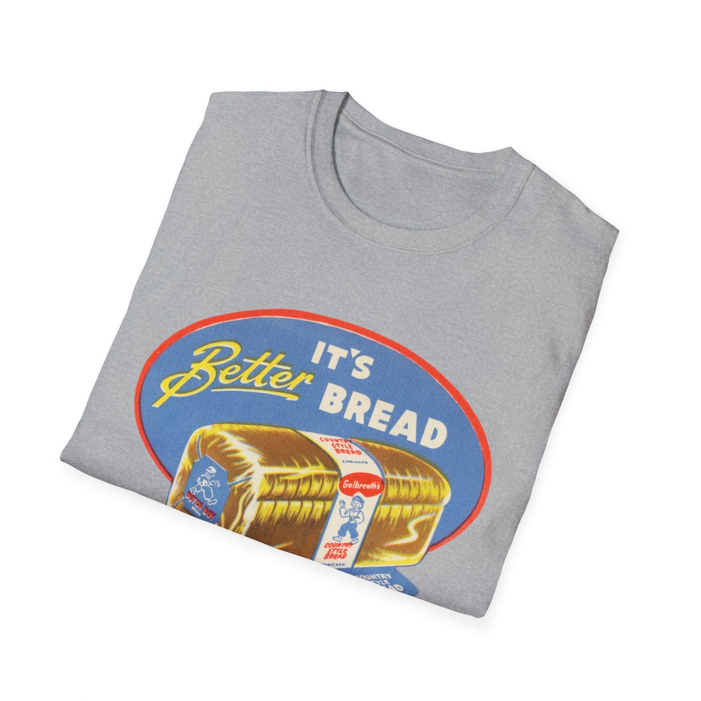 Unisex Galbreath Bread Logo T-Shirt: Classic 100% Cotton Comfort For Everyday Attire