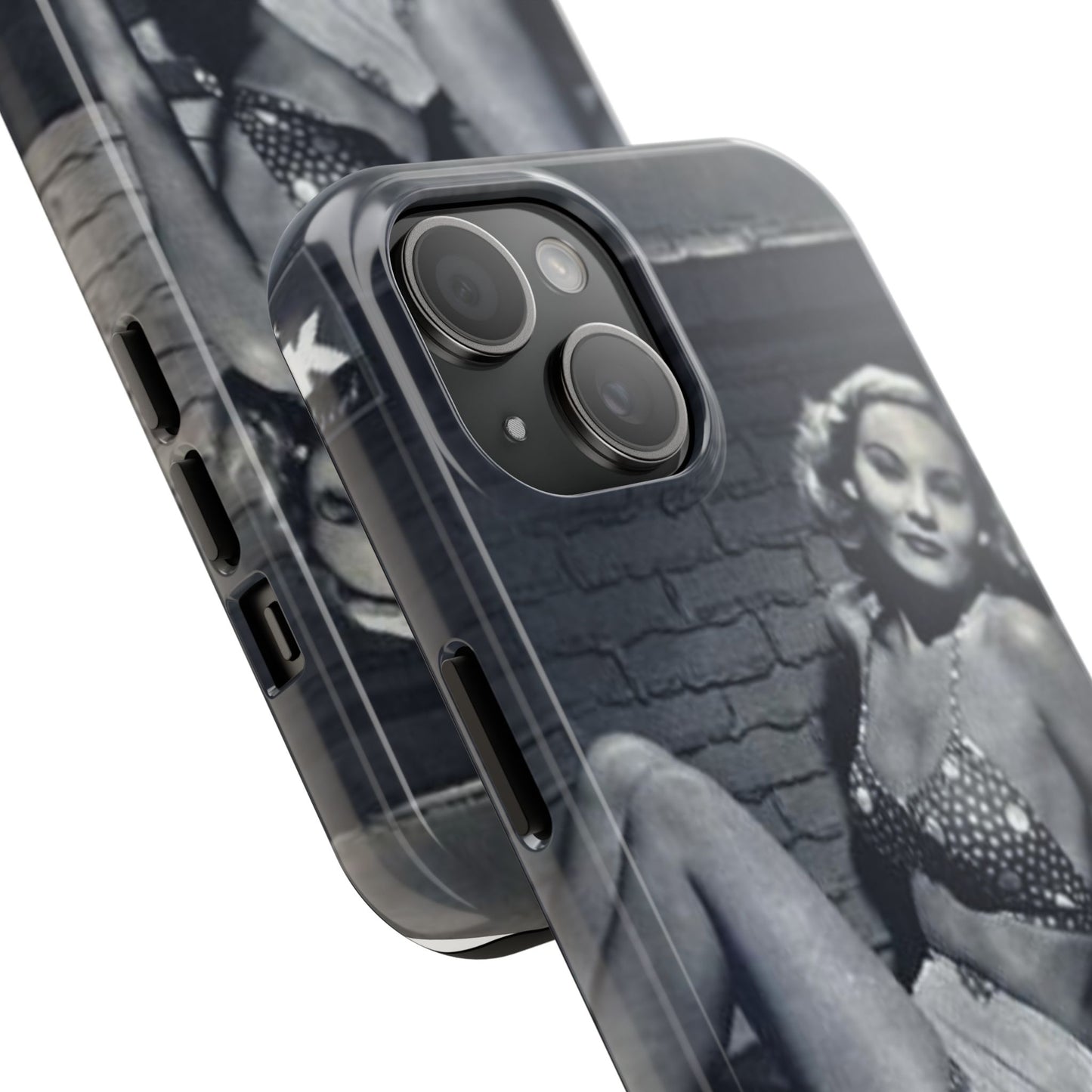 Retro Pinup Girl Tough Smartphone Cases