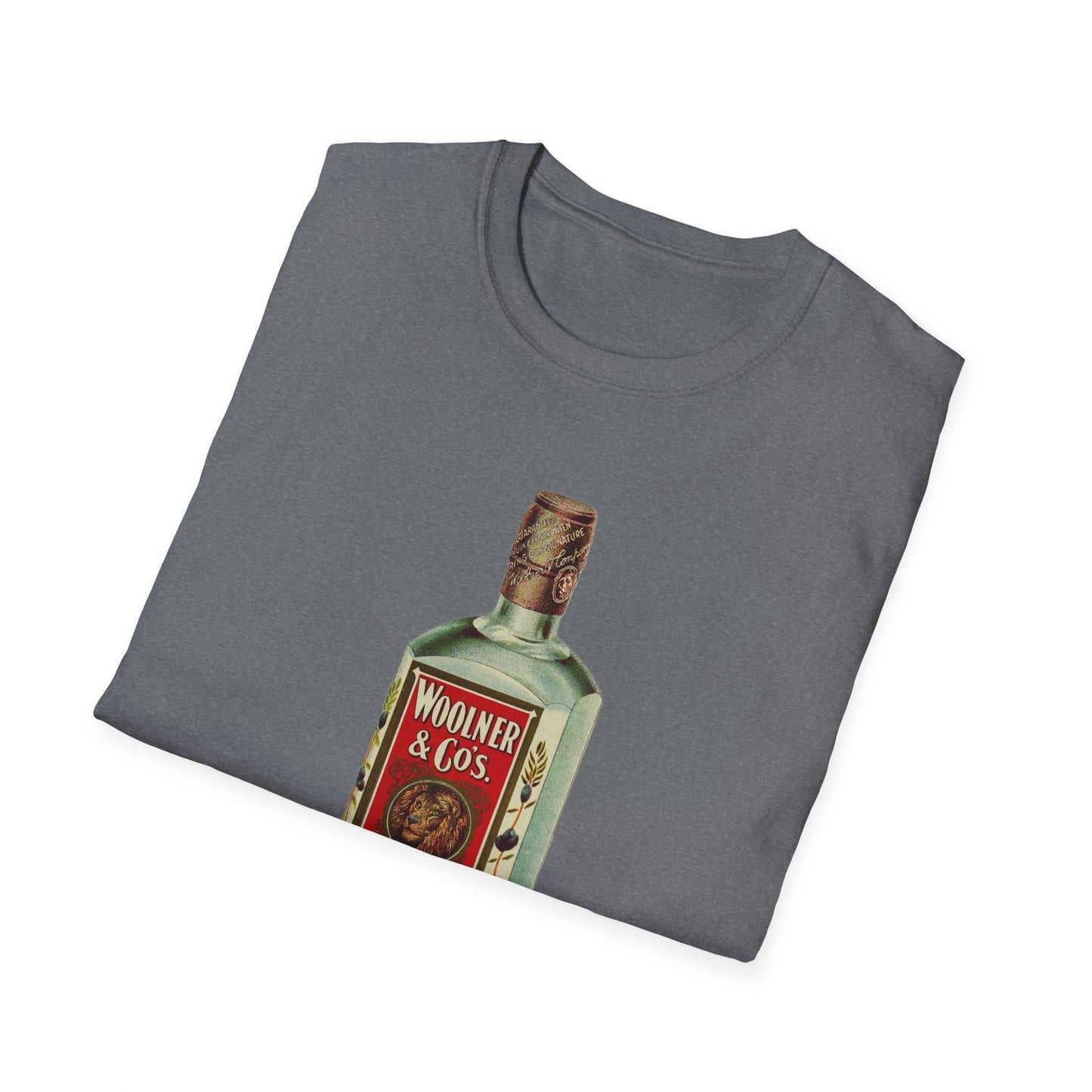 Retro Dry Gin Bottle Graphic Tee