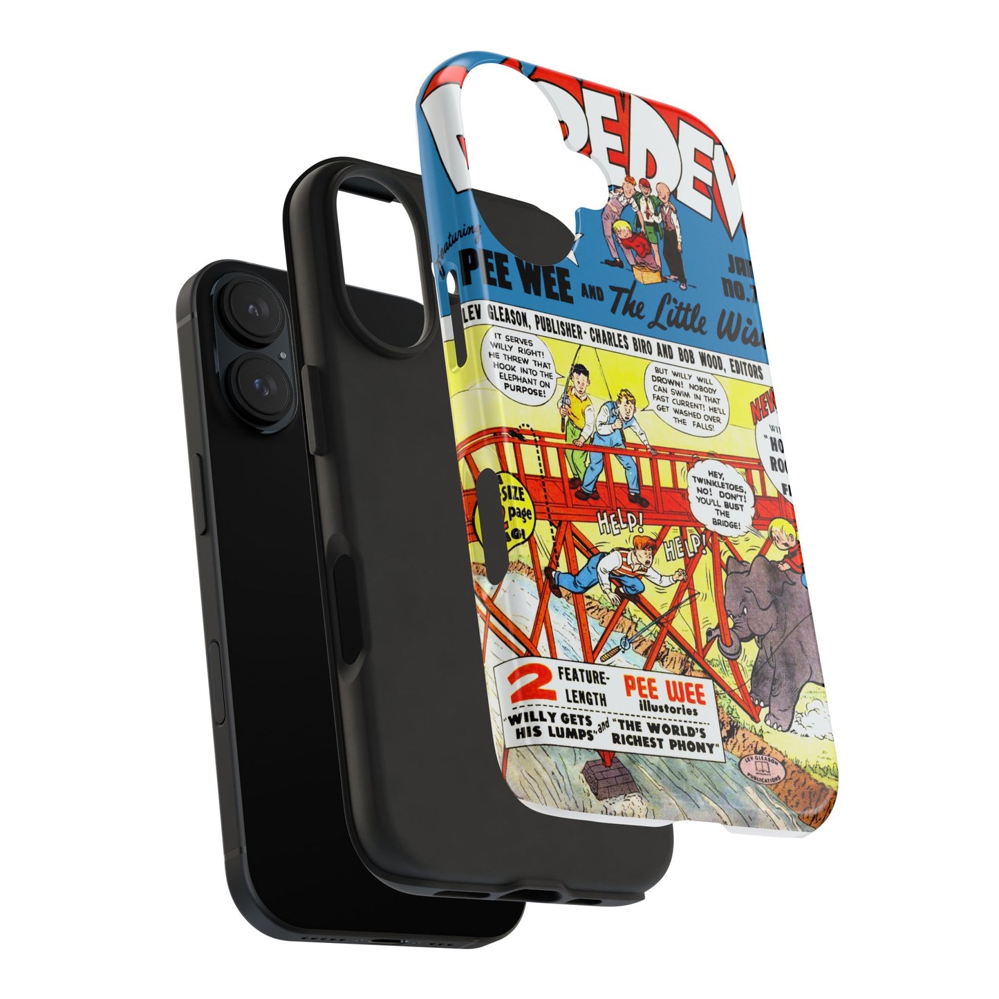 Vintage Comic Book Inspired Phone Case