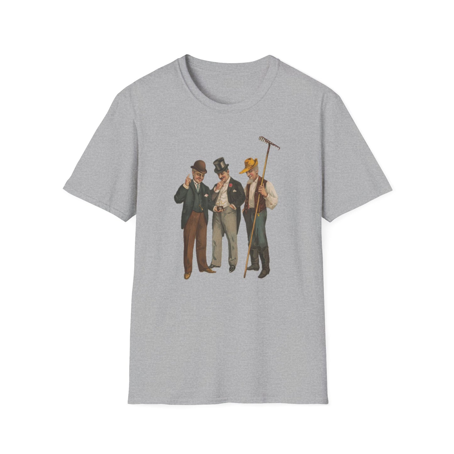 Classic Vintage Gentlemen Farmers Unisex Softstyle Tee