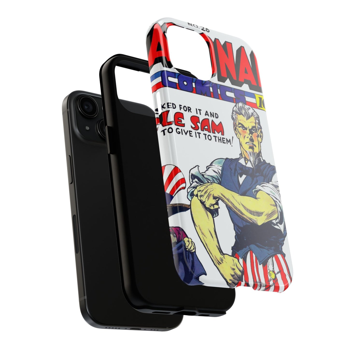 Vintage Comic Art Durable Phone Cases