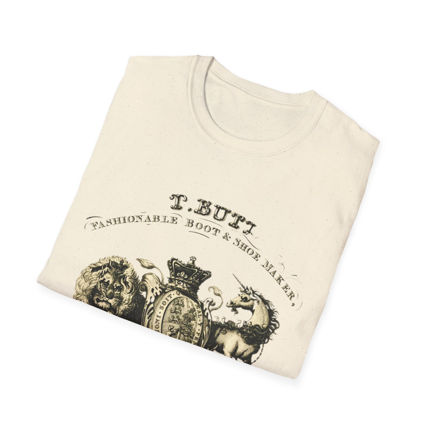 Vintage T Butt Shoemaker T-Shirt - 100% Cotton Retro Unisex Tee for Unique Style Enthusiasts