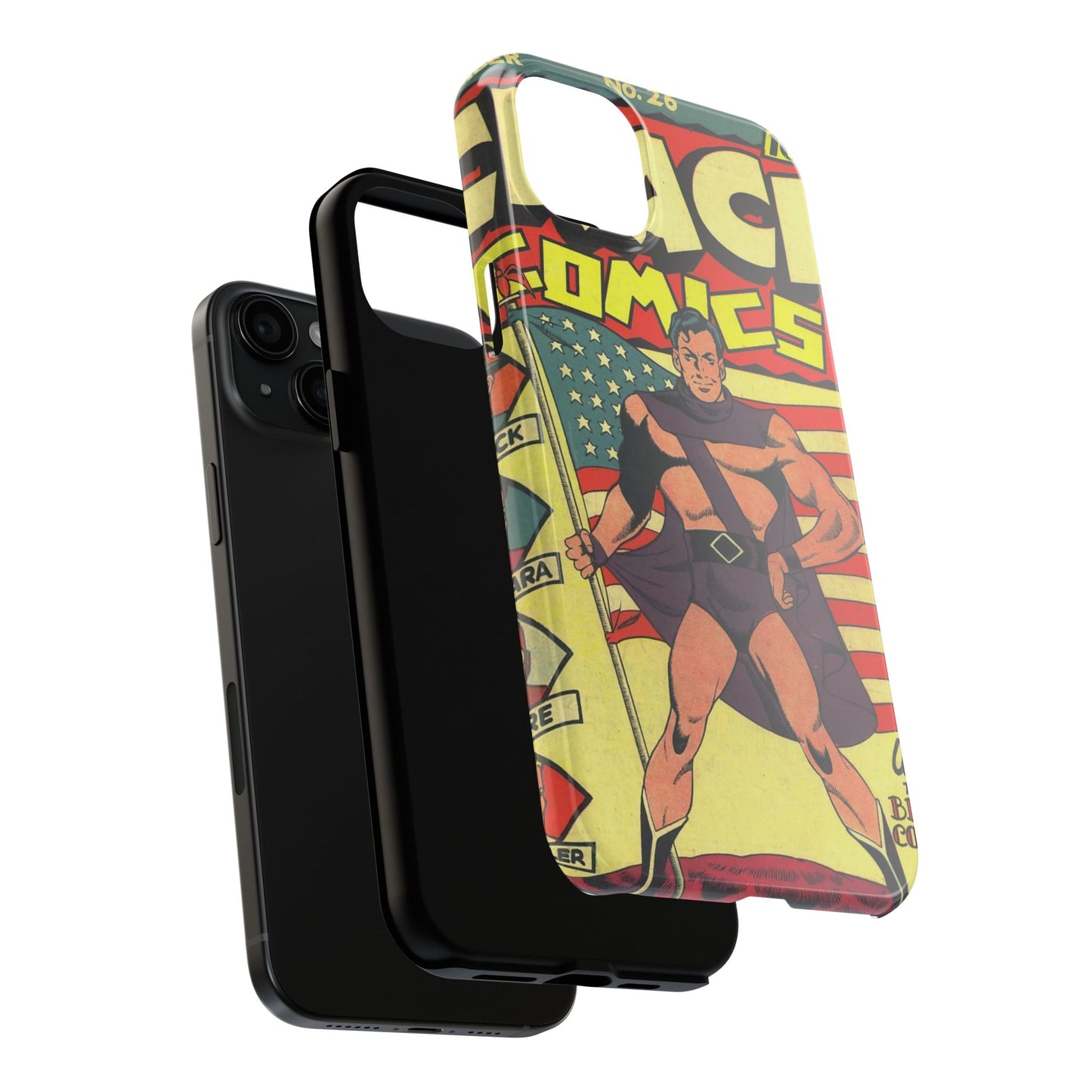 Vintage Comic Book Style Phone Case