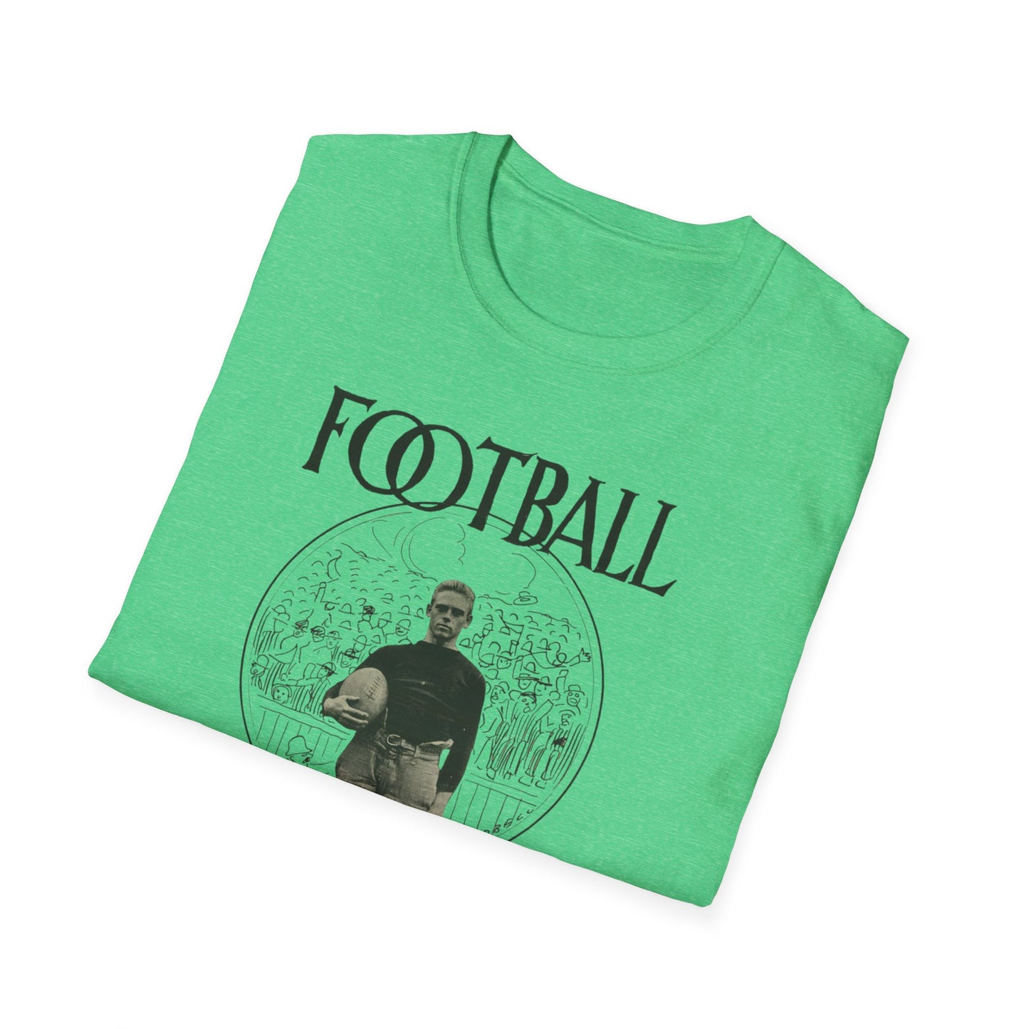 Score Big With Our Vintage Football Tee - Unisex Comfort For Game Day and Retro Vibes!