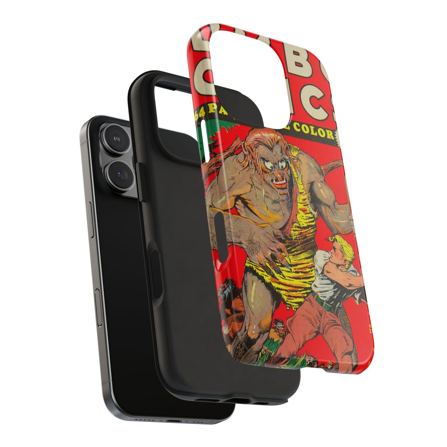 Vintage-Inspired Comic Book Tough Phone Cases