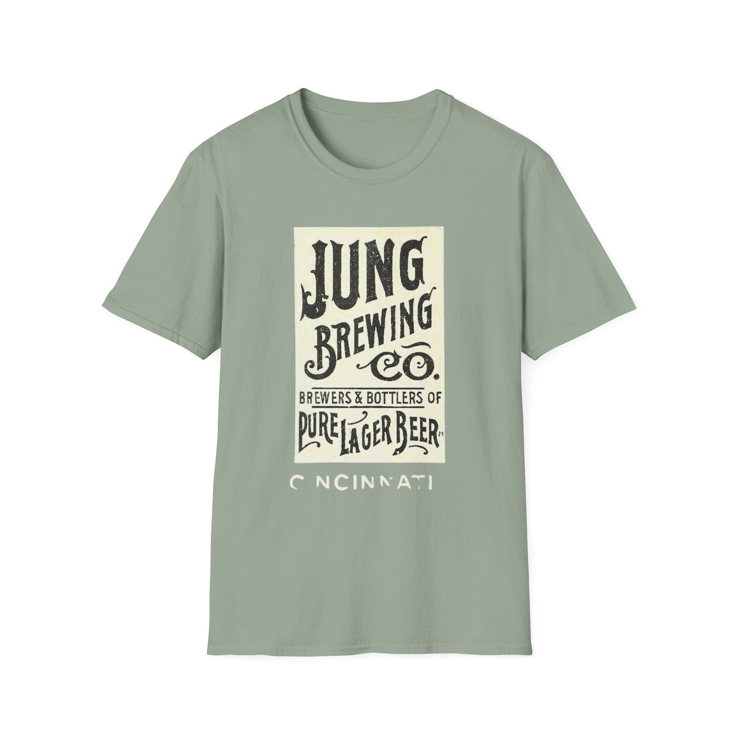 Vintage Jung Brewing Unisex T-Shirt – Retro Style Soft Cotton Tee for Beer Lovers