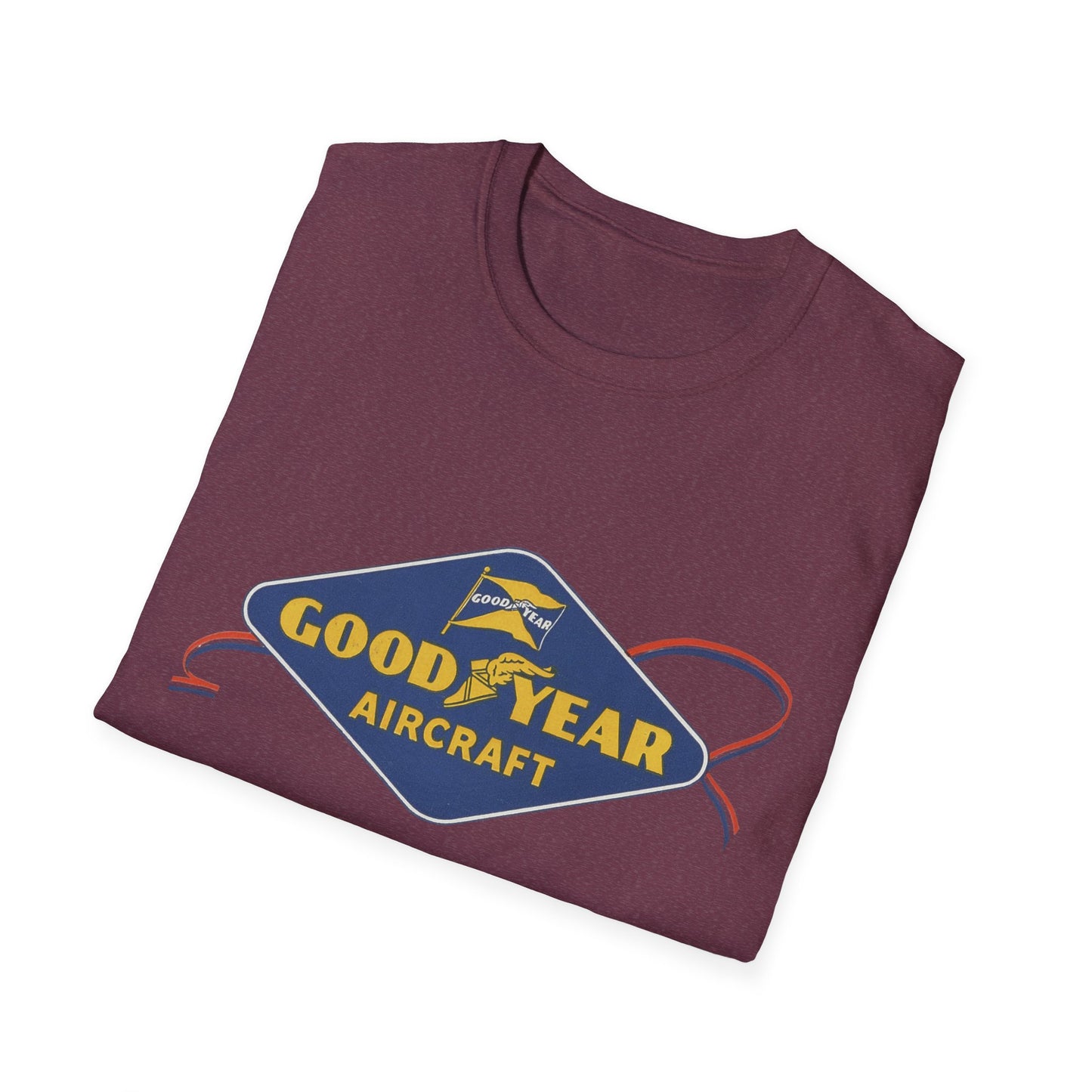 Fly High In Style: Vintage Goodyear Aircraft T-Shirt For Aviation Buffs & Retro Fans!