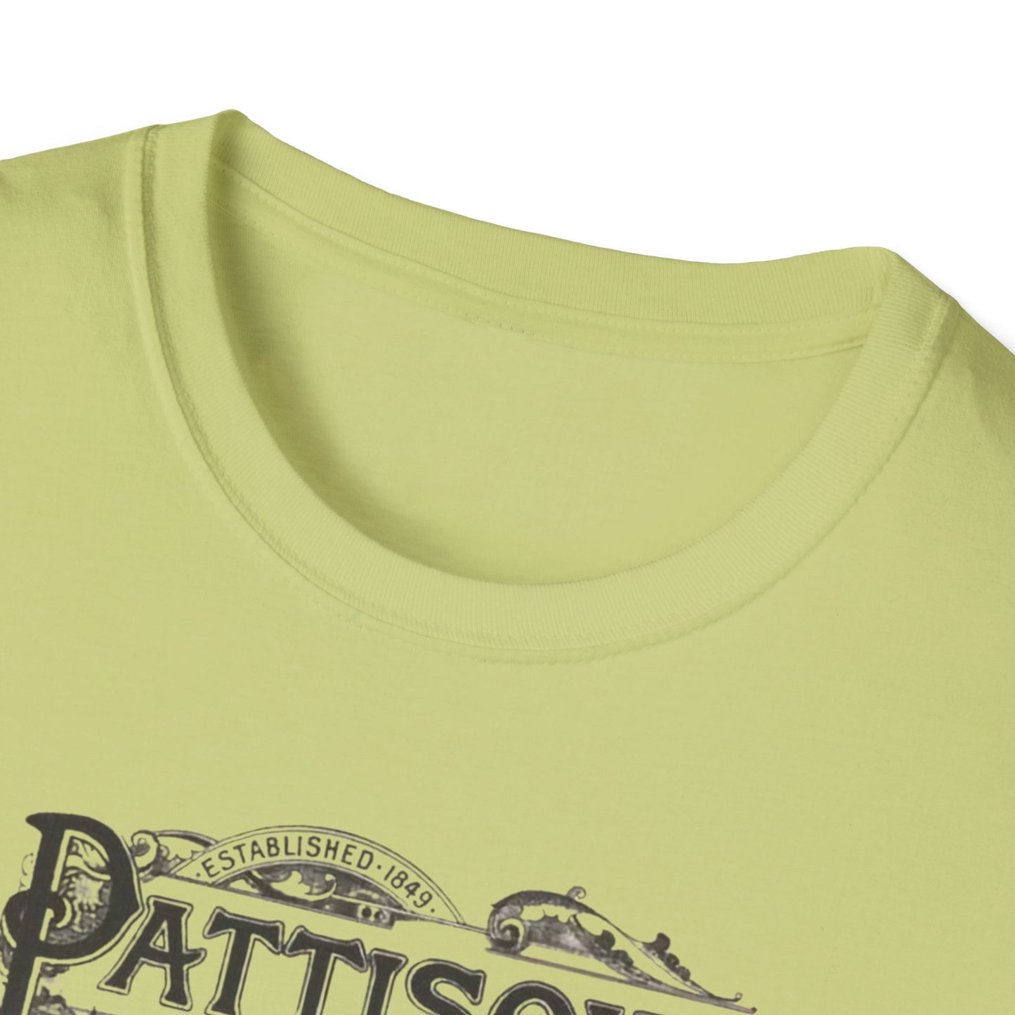 Pattison's Whiskey Graphic T-Shirt - Unisex Vintage Style Tee for Whiskey Lovers