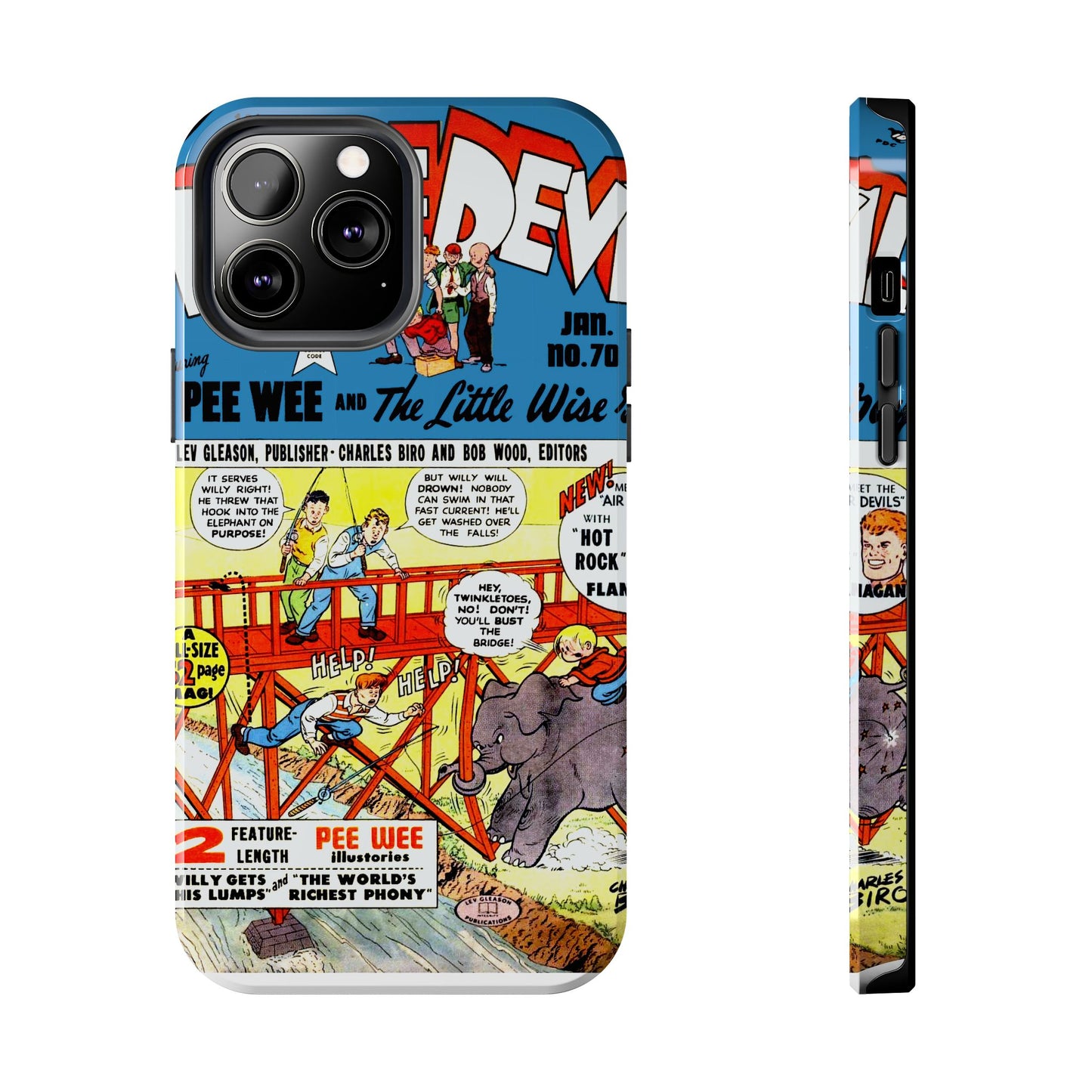 Vintage Comic Book Inspired Phone Case - Old School Male 