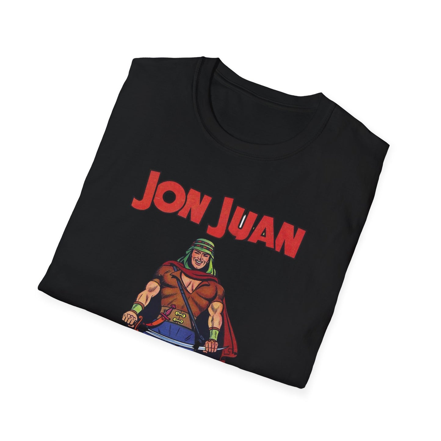 Vintage Jon Juan Comic Character T-Shirt - Soft Unisex Tee for Retro Style Enthusiasts