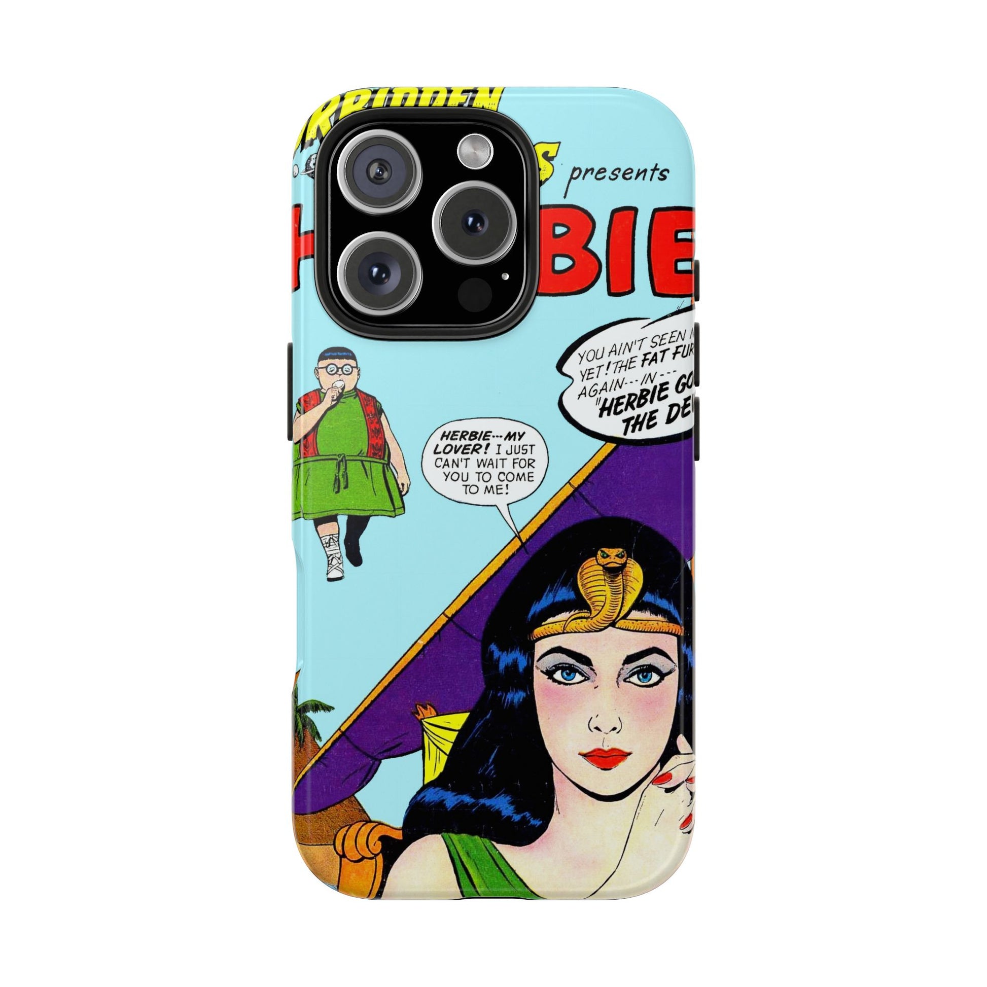 Vintage Forbidden Worlds Comic Art Phone Case - Old School Male 