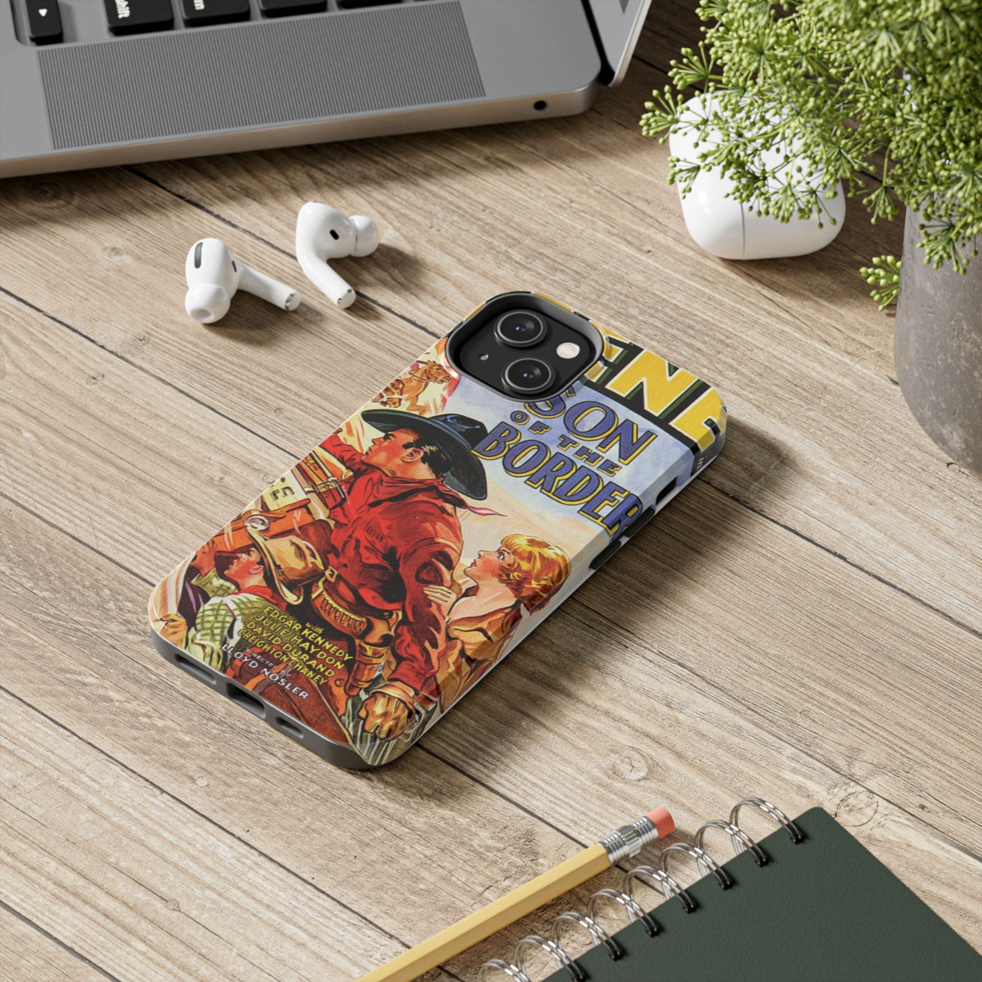 Rustic Heritage Western Tough Phone Cases - Old School Male 