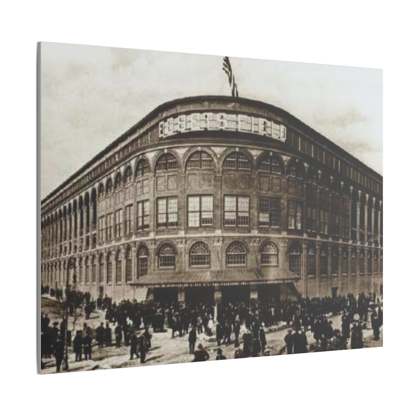 Nostalgic Ebbets Field Canvas Art Print