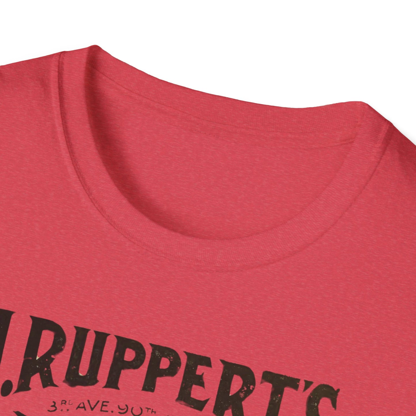 Retro Vintage J Rupperts Brewery T-Shirt - 100% Cotton Classic Fit for Beer Lovers